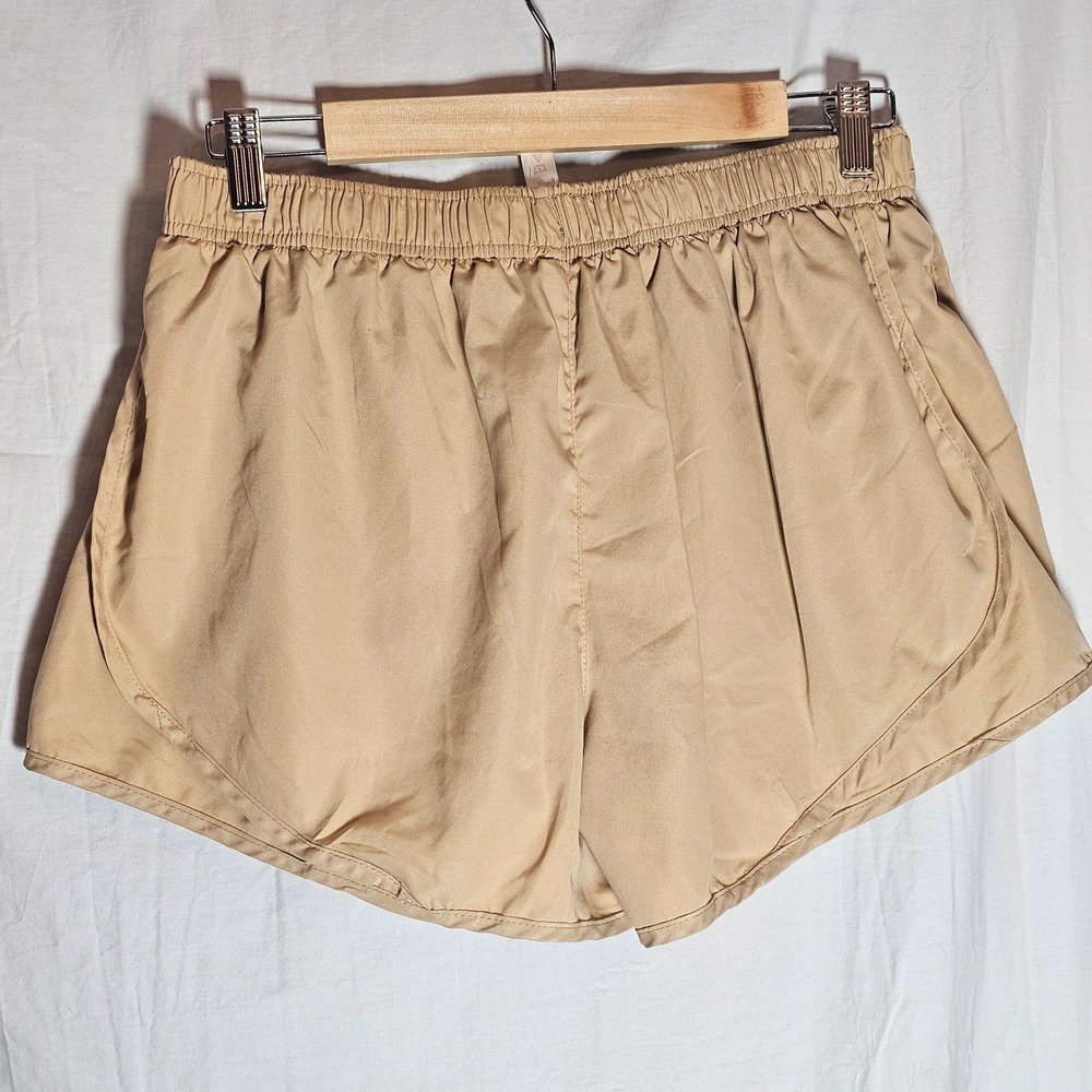 Ultra Performance Tan Khaki Running Shorts Womens‎ XL Lined Athletic Gym Workout
